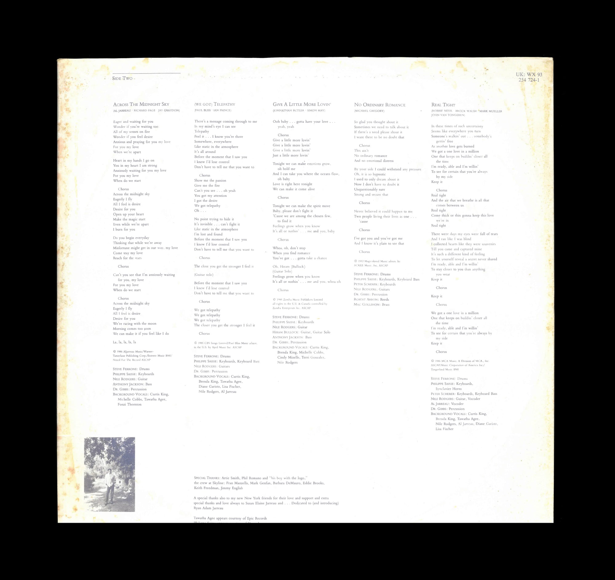 Al Jarreau – L Is for Lover