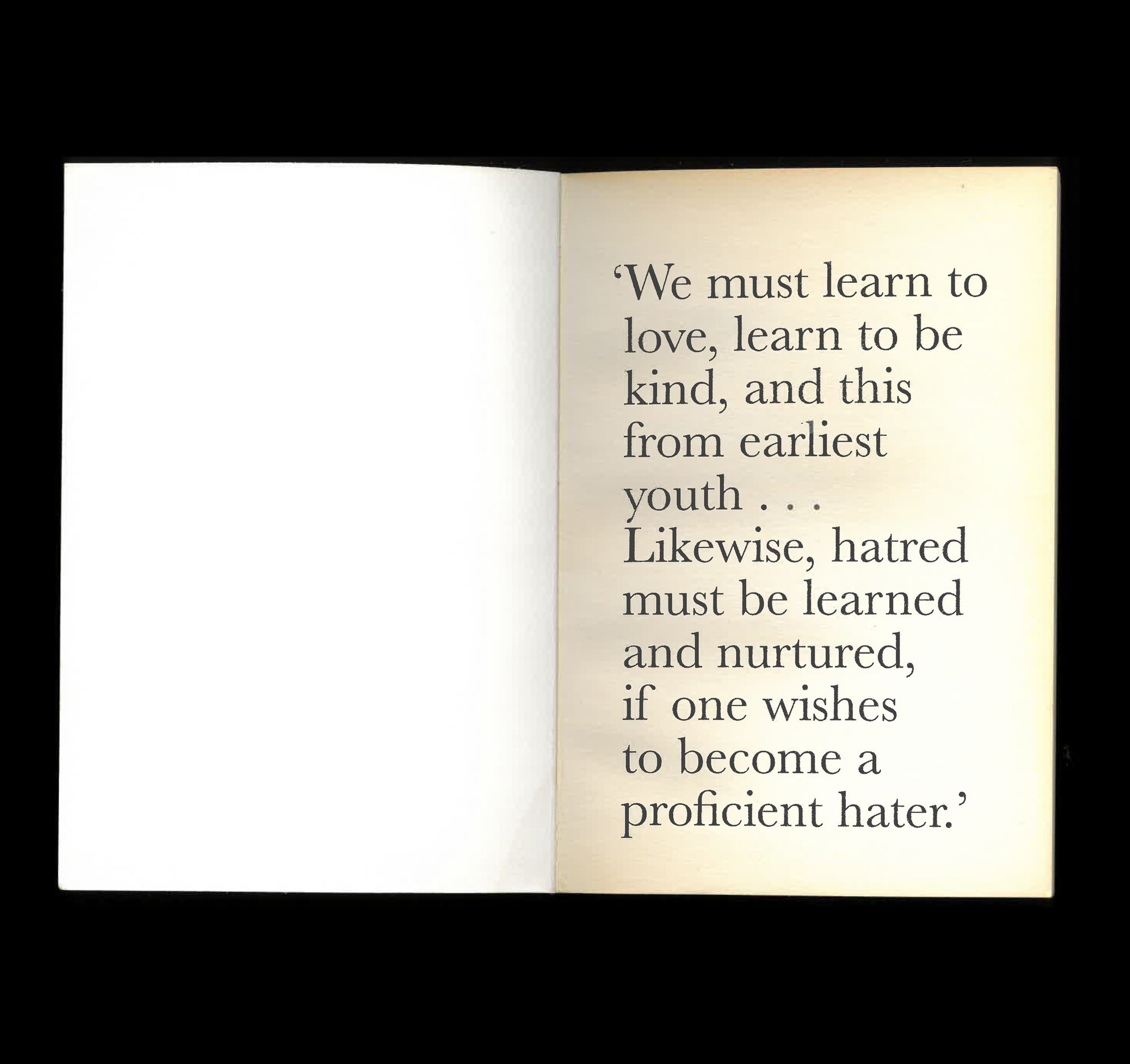 Aphorisms on Love and Hate