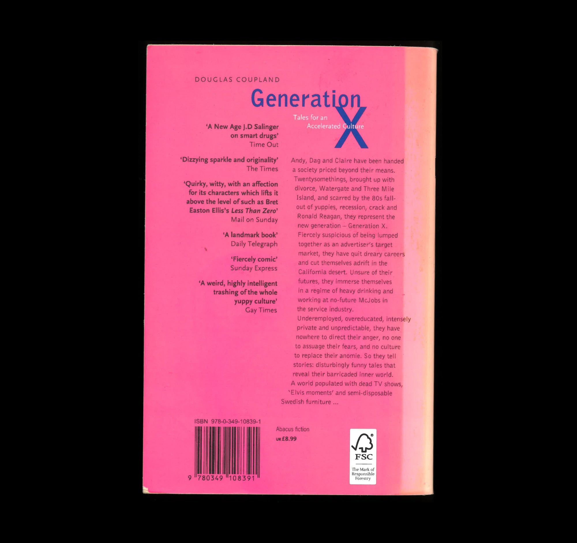 Generation X: Tales for an Accelerated Culture