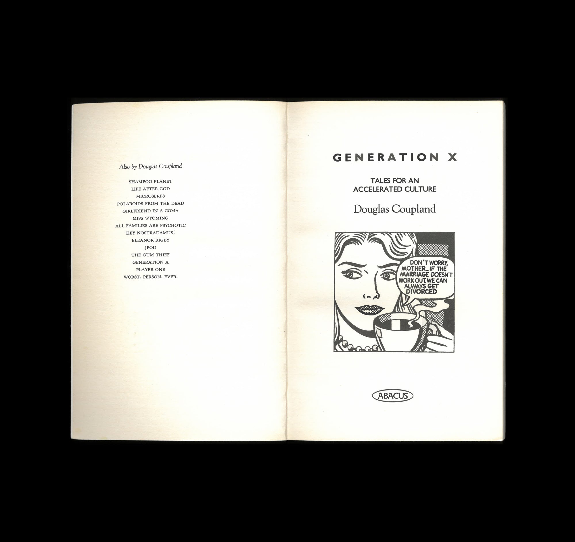 Generation X: Tales for an Accelerated Culture