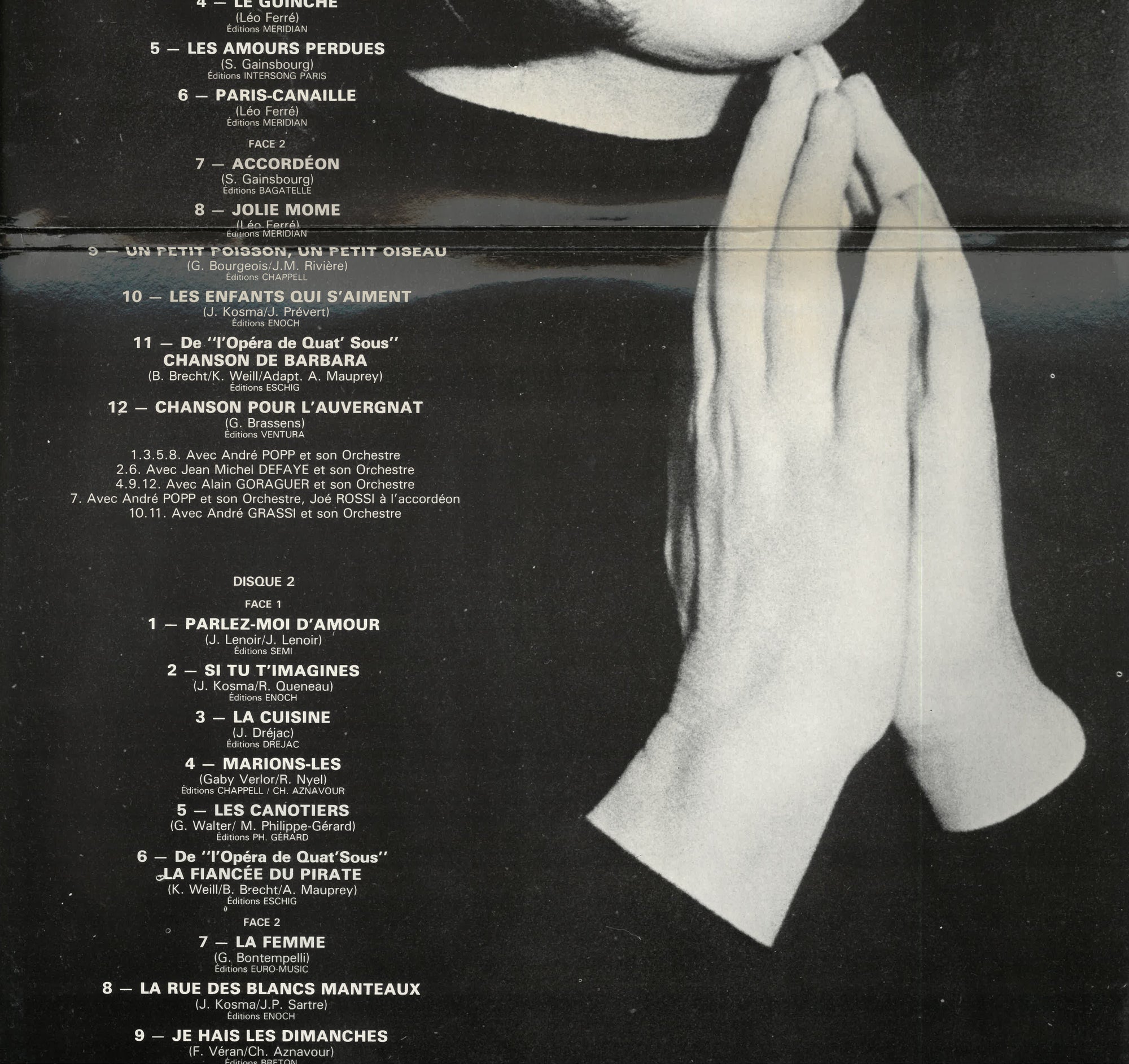 Juliette Gréco – Les feuilles mortes