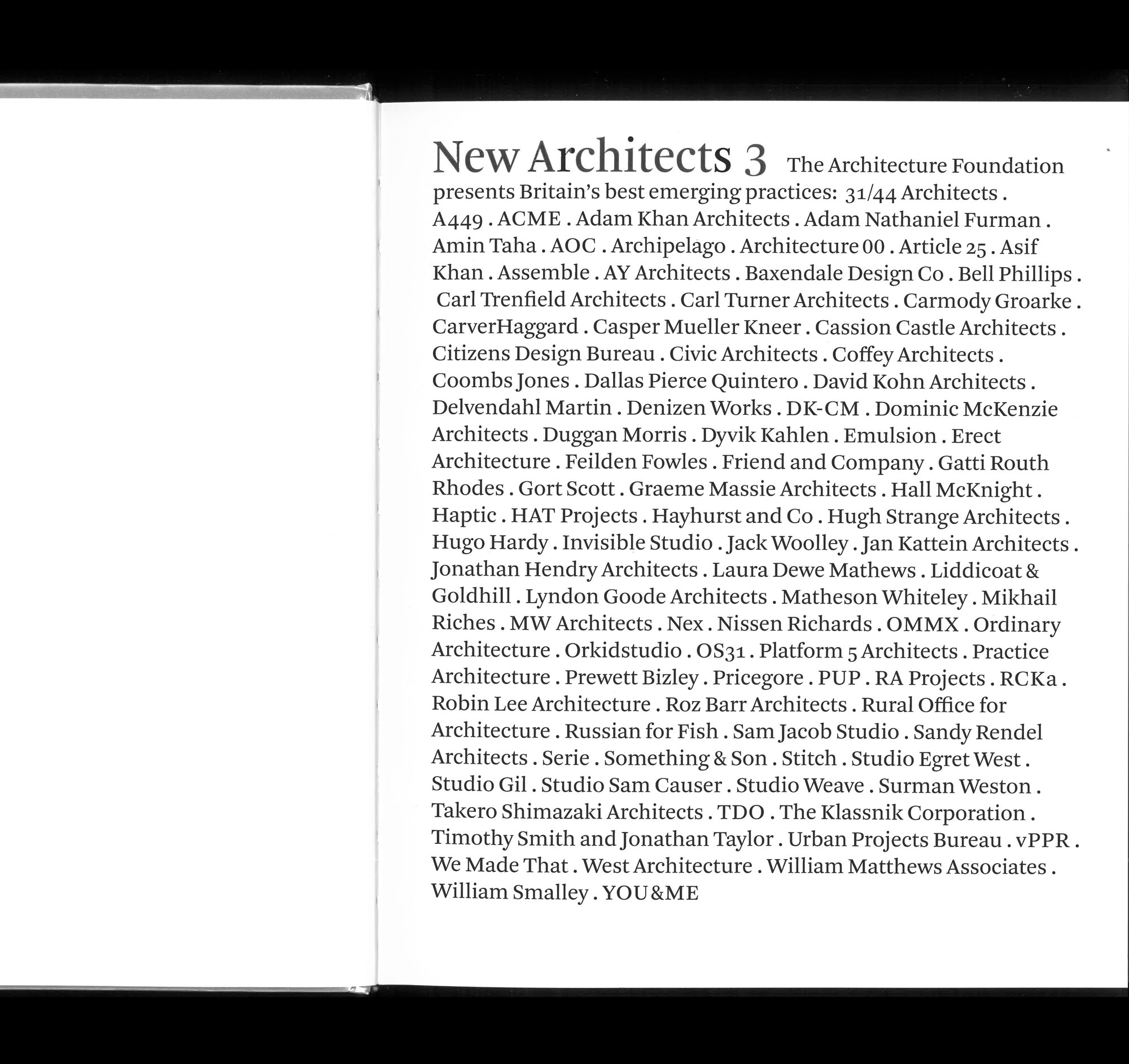 New Architects 3