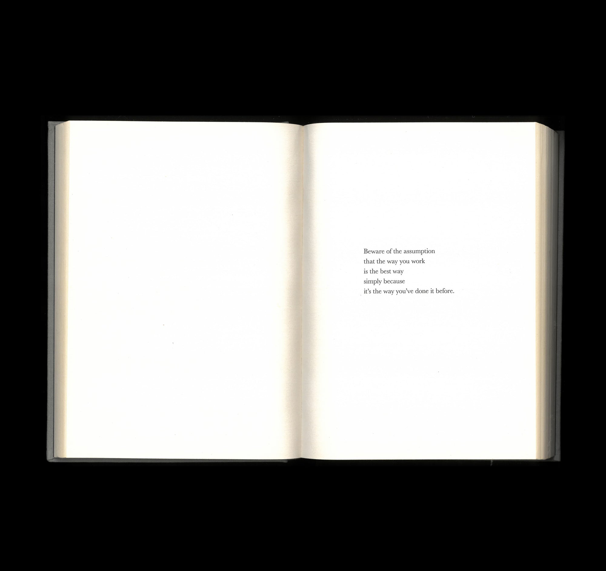 The Creative Act: A Way of Being