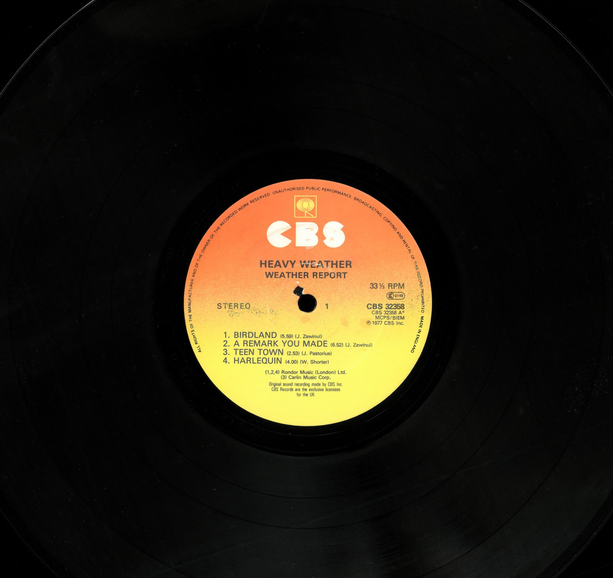 Weather Report – Heavy Weather